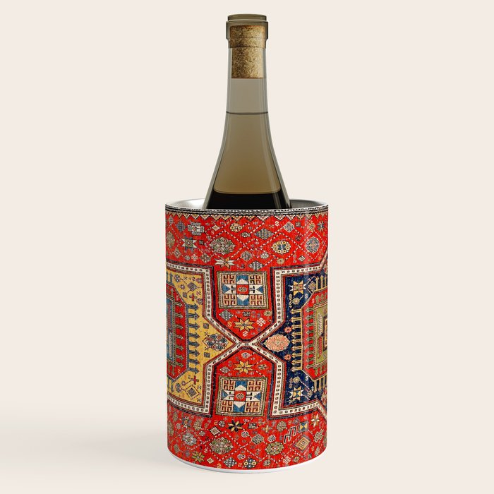 Kuba Sumakh East Caucasus Rug Print Wine Chiller Gallery Image 1
