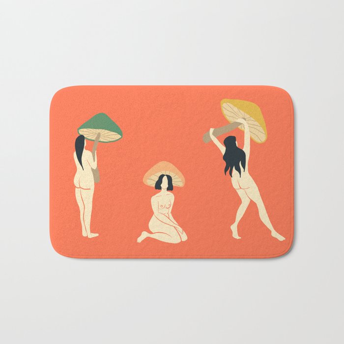 Mushroom Ladies Bath Mat Gallery Image 1