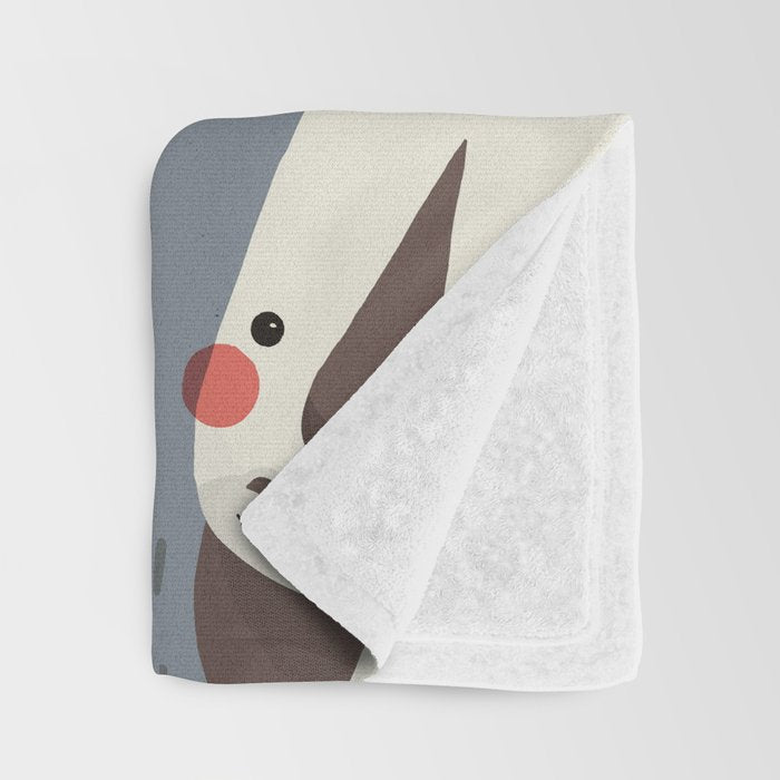 Rhinoceros, Wildlife of Africa Throw Blanket Gallery Image 3