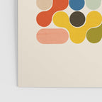Mid Century Vivid Abstract Poster Gallery Image 3