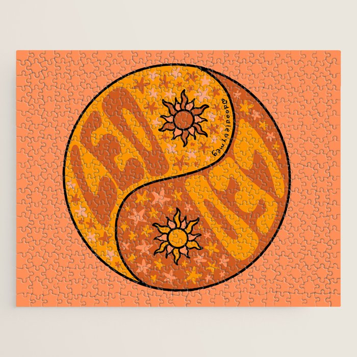 Leo Yin Yang Jigsaw Puzzle Gallery Image 1