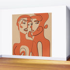 Abstract Faces 12 Wall Mural Gallery Image 2