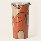 Abstract Faces 12 Travel Mug Gallery Image 2