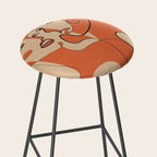 Abstract Faces 12 Stool Gallery Image 2