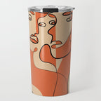 Abstract Faces 12 Travel Mug Gallery Image 1