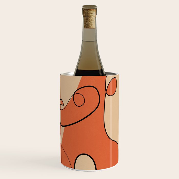 Abstract Faces 12 Wine Chiller Gallery Image 3