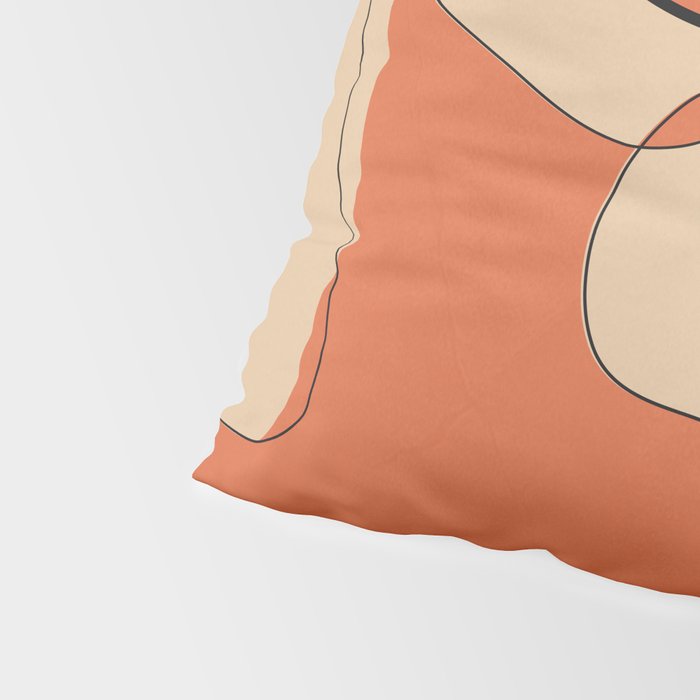 Abstract Faces 12 Pillow Sham Gallery Image 4