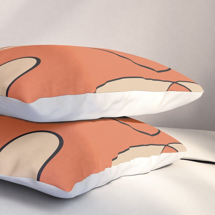 Abstract Faces 12 Pillow Sham Gallery Image 3
