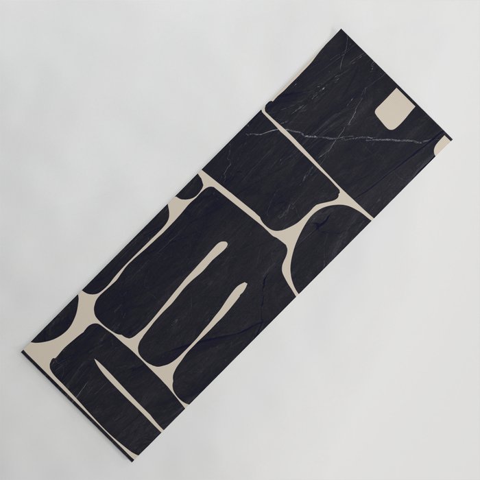 Modern Abstract Minimal Shapes 162 Yoga Mat Gallery Image 1