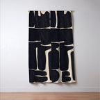 Modern Abstract Minimal Shapes 162 Window Curtain Gallery Image 3