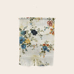 Cream Blue Yellow Floral Wall Hanging Gallery Image 1