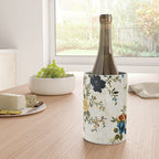 Cream Blue Yellow Floral Wine Chiller Gallery Image 4