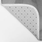 A girl and her cat lapping it up in milk; apartment bathtub nude portrait black and white photograph - photography - photographs Bath Mat Gallery Image 2