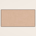 Cozy Linen Effect in Amberlight Cream Desk Mat Gallery Image 3