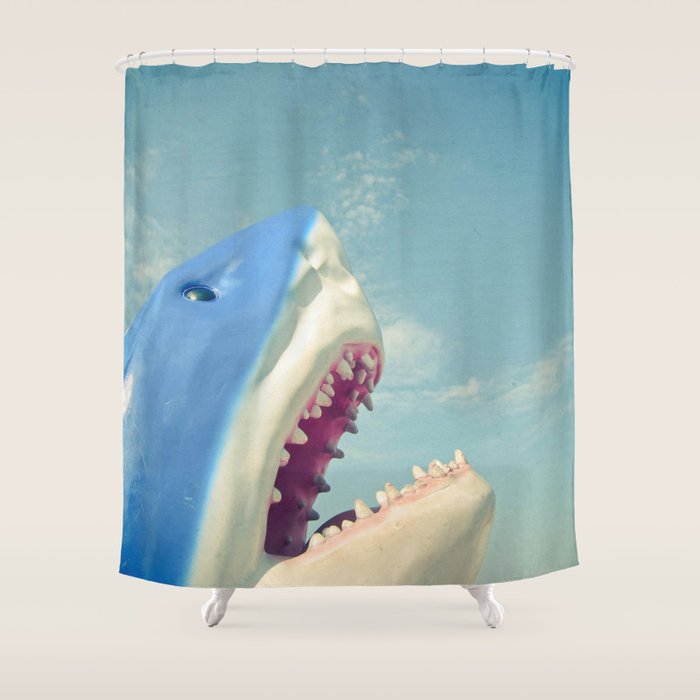 Shark! Shower Curtain Gallery Image 1