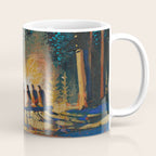 campfire gathering Coffee Mug Gallery Image 1
