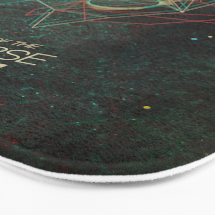 A Part Of The Universe Inside My Head Bath Mat Gallery Image 3