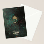 A Part Of The Universe Inside My Head Stationery Card Gallery Image 2