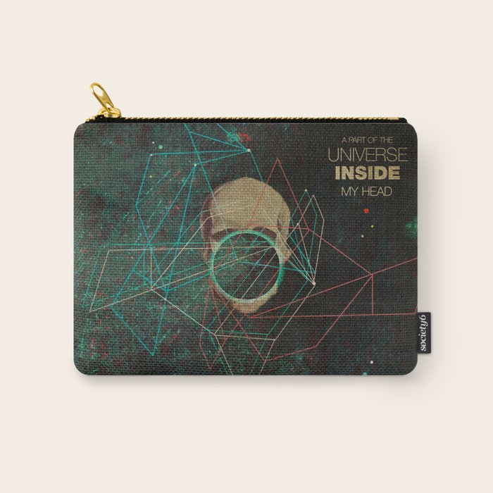 A Part Of The Universe Inside My Head Carry All Pouch Gallery Image 1