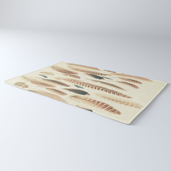 Found Feathers Rug Gallery Image 3
