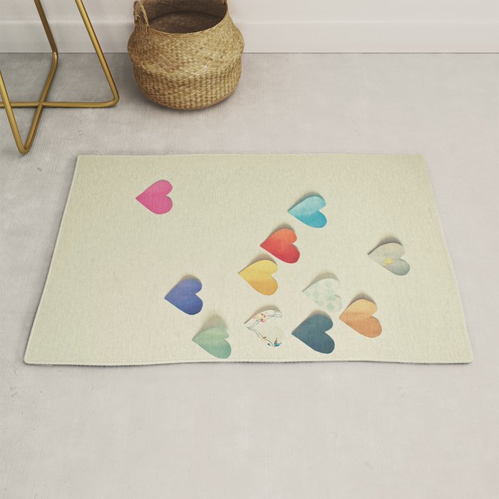 Paper Hearts Rug Gallery Image 1