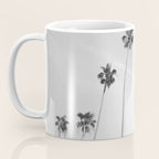 Black & White Palm Trees, Beach Palms Coffee Mug Gallery Image 3
