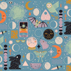 Lunar Pattern: Blue Moon Coffee Mug Gallery Image 2