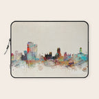 madrid spain skyline Laptop Sleeve Gallery Image 1