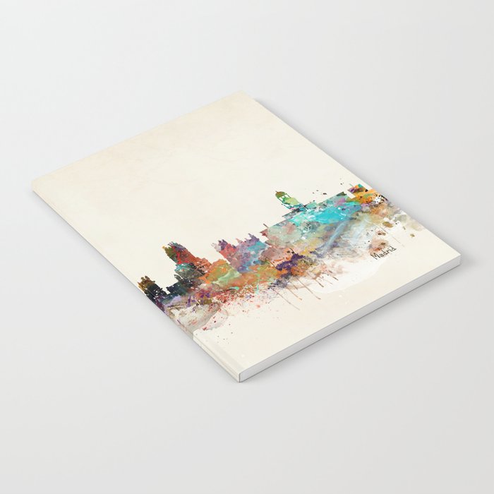 madrid spain skyline Notebook Gallery Image 1