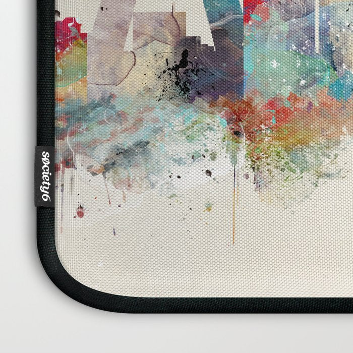 madrid spain skyline Laptop Sleeve Gallery Image 3