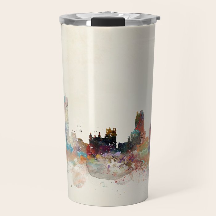 madrid spain skyline Travel Mug Gallery Image 1