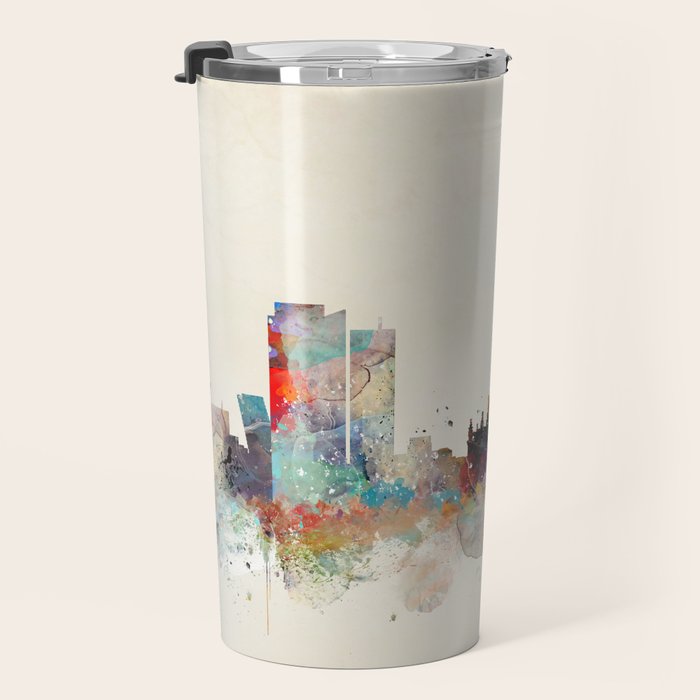 madrid spain skyline Travel Mug Gallery Image 3