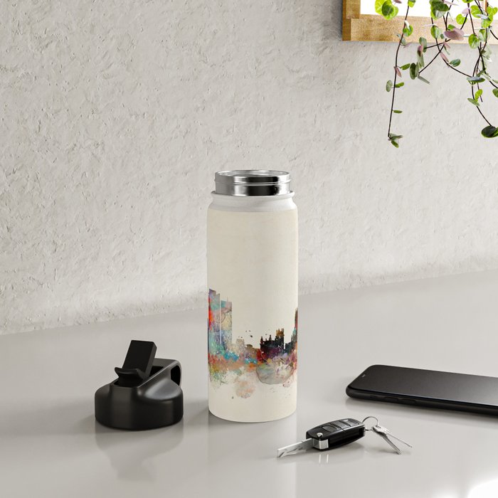 madrid spain skyline Water Bottle Gallery Image 5