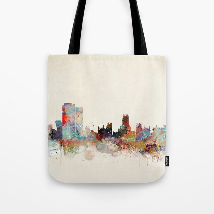 madrid spain skyline Tote Bag Gallery Image 1