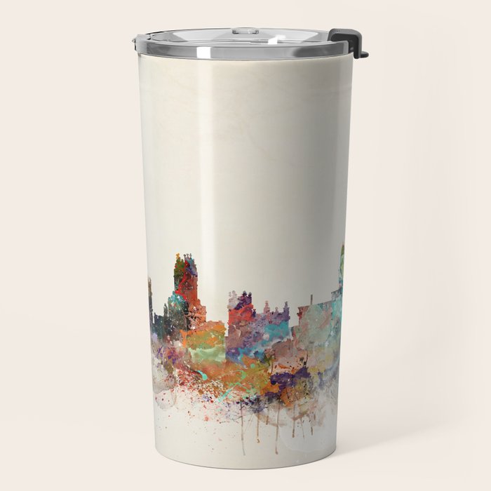 madrid spain skyline Travel Mug Gallery Image 2