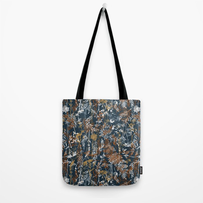 Abstract Forest Night A Tote Bag Gallery Image 2