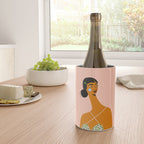 Green Hair Clip Wine Chiller Gallery Image 4