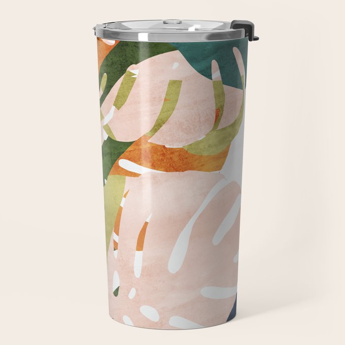 Monstera delight Travel Mug Gallery Image 2