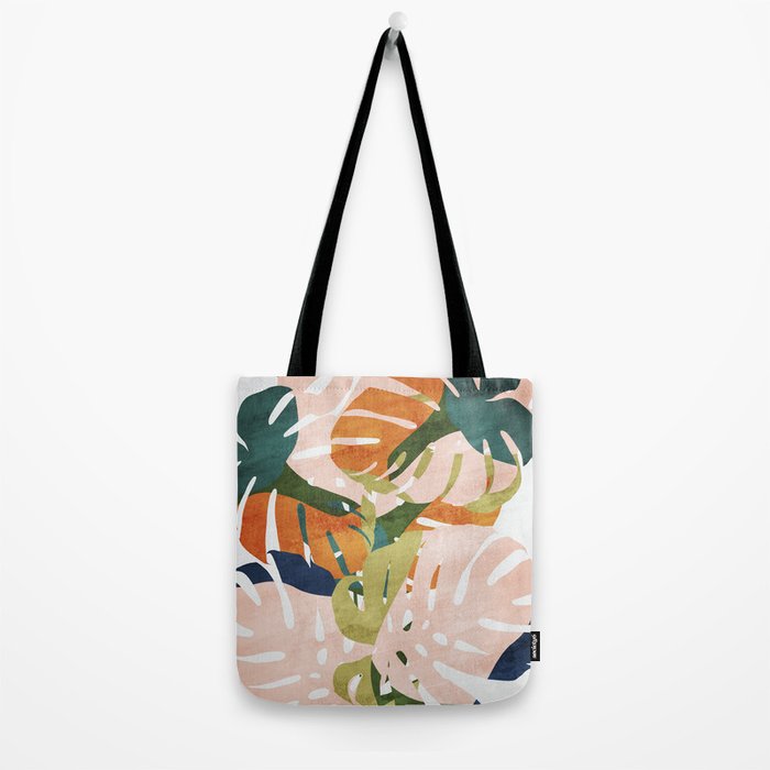 Monstera delight Tote Bag Gallery Image 2