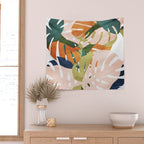 Monstera delight Wall Tapestry Gallery Image 2