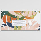 Monstera delight Desk Mat Gallery Image 1