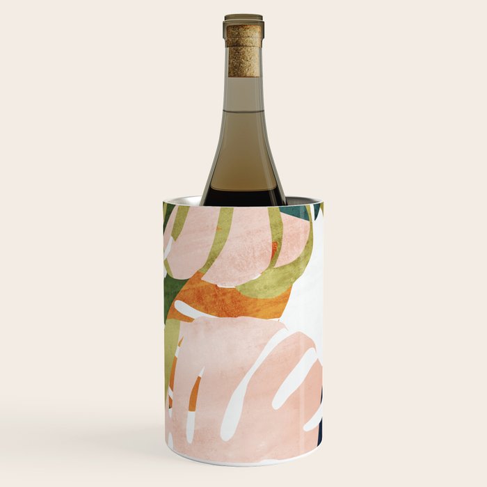 Monstera delight Wine Chiller Gallery Image 3