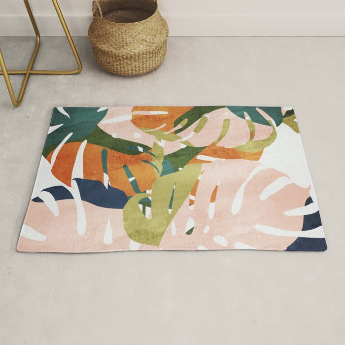 Monstera delight Rug Gallery Image 1