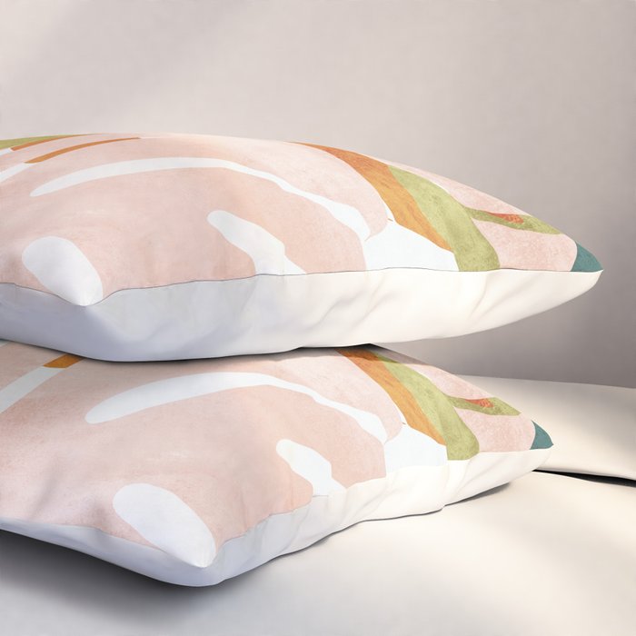 Monstera delight Pillow Sham Gallery Image 3