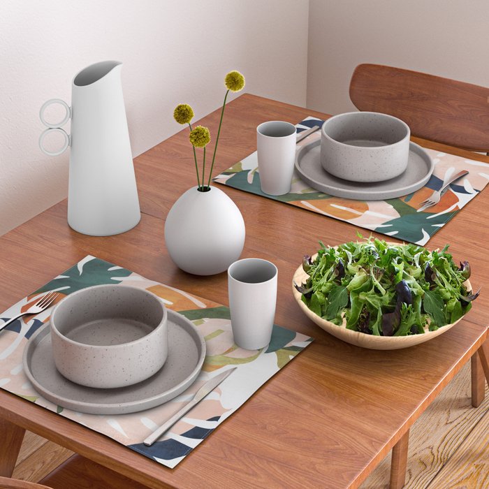 Monstera delight Placemat Gallery Image 2