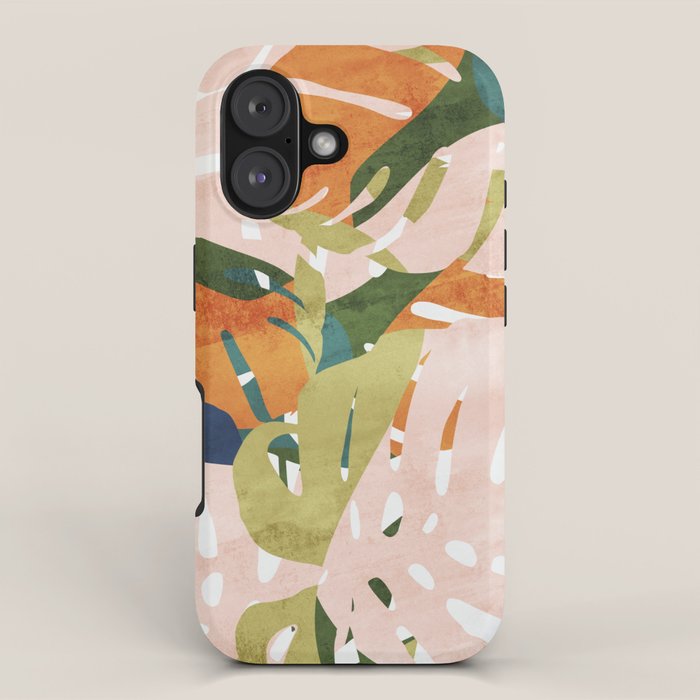 Monstera delight iPhone Case Gallery Image 1