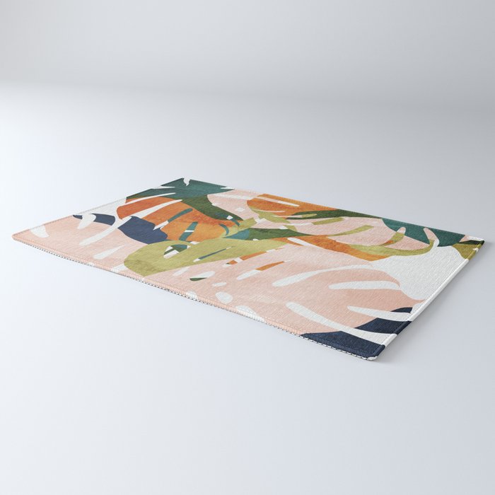 Monstera delight Rug Gallery Image 3