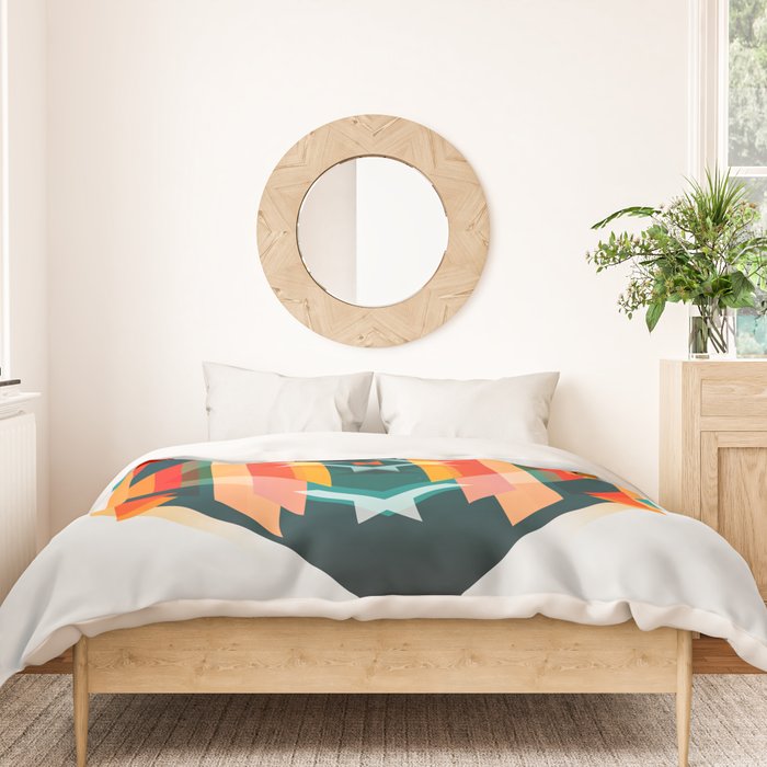 Broken Diamond - Incalescence Duvet Cover Gallery Image 3
