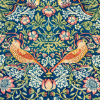 William Morris Strawberry Thief Blue 1883 Vintage Botanical Pattern Coffee Mug Gallery Image 2