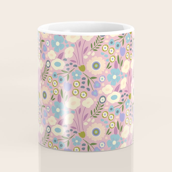 Whimsy Floral  Coffee Mug Gallery Image 4